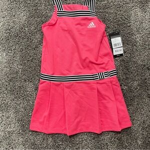 Adidas Pink Striped Dress